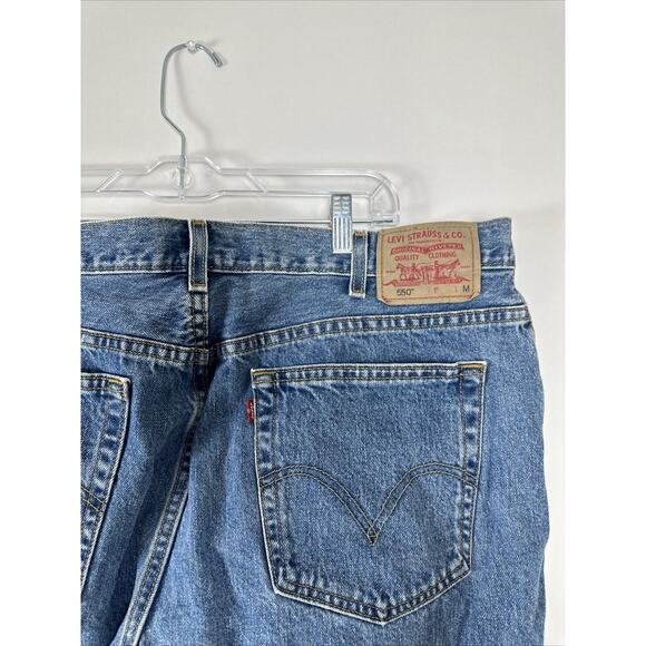 Vintage Levi's 550 Jeans Women's Size 22 M Relaxed Fit Tapered Leg High Rise Y2K - Picture 4 of 10